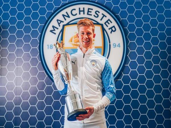 De Bruyne giành giải Cầu thủ xuất sắc nhất của PFA lần thứ 2